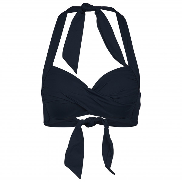 Seafolly - Women's Collective Twist Soft Cup Halter - Bikini-Top Gr 10 blau von Seafolly