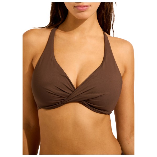 Seafolly - Women's Collective Wrap Front F Cup Bra - Bikini-Top Gr 8 orange von Seafolly