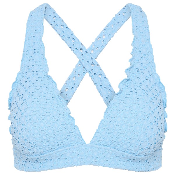 Seafolly - Women's Daydreamer Multi Fit Longline Tri - Bikini-Top Gr 16 blau von Seafolly