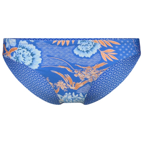 Seafolly - Women's Eden Reversible Hipster Pant - Bikini-Bottom Gr 10 blau von Seafolly