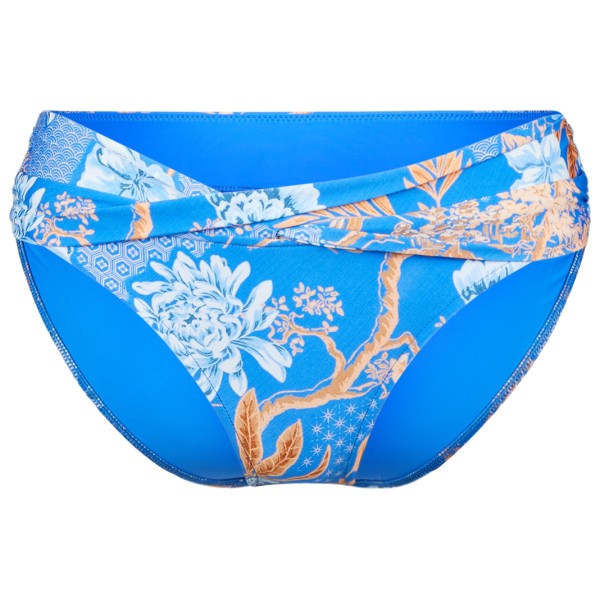 Seafolly - Women's Eden Twist Band Mini Hipster Pant - Bikini-Bottom Gr 8 blau von Seafolly
