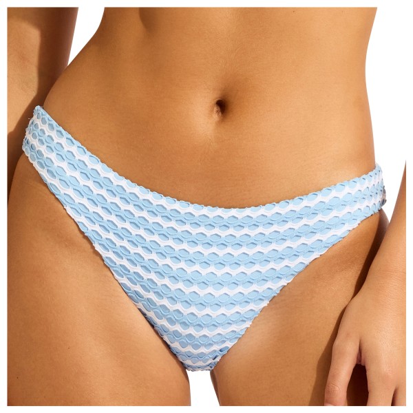 Seafolly - Women's Mesh Effect Hipster Pant - Bikini-Bottom Gr 44 orange von Seafolly