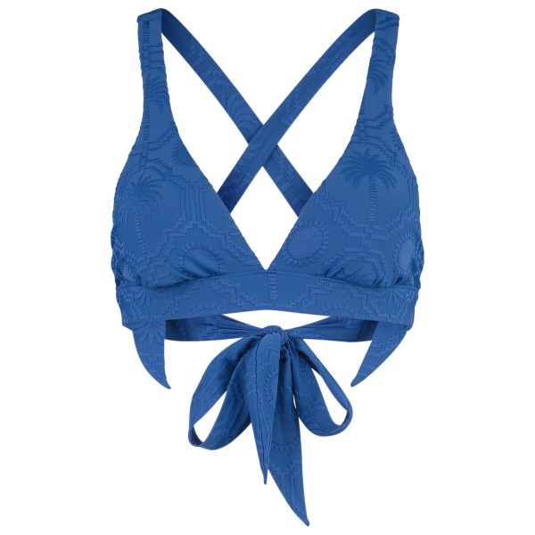 Seafolly - Women's Oasis Multi Fit Longline Tri - Bikini-Top Gr 12 blau von Seafolly