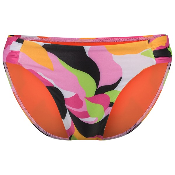 Seafolly - Women's Rio High Leg Ruched Side Pant - Bikini-Bottom Gr 36 orange von Seafolly