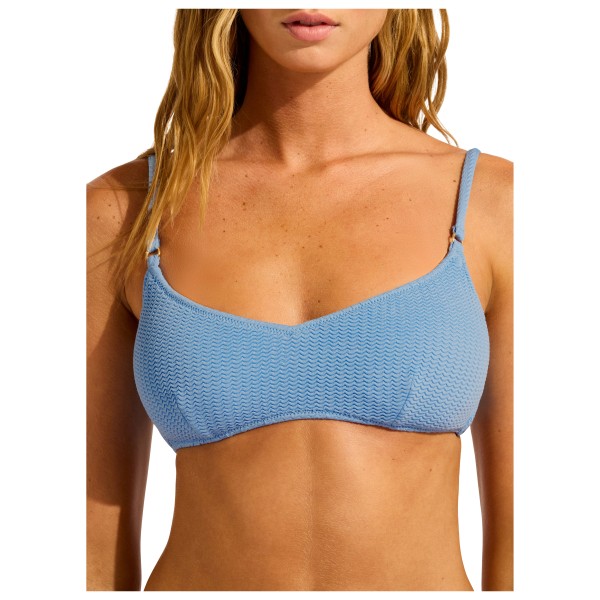 Seafolly - Women's Sea Dive Bralette - Bikini-Top Gr 10 orange von Seafolly