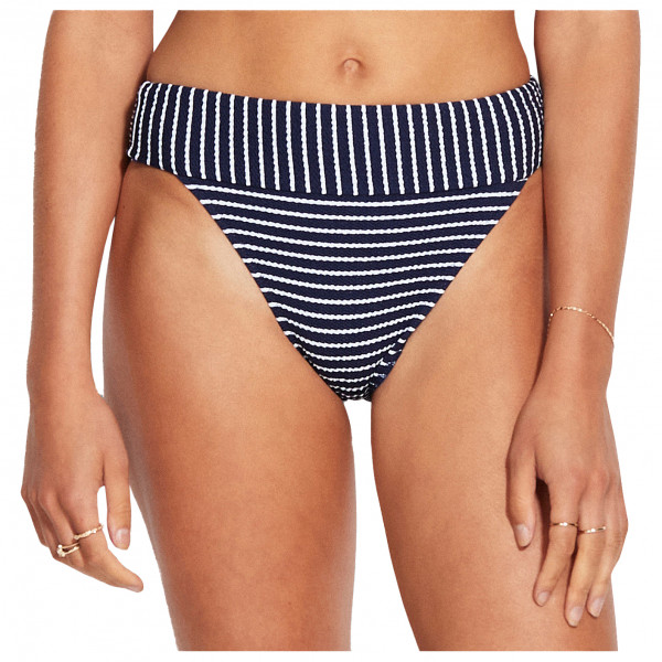 Seafolly - Women's Seaside Stripe Banded Hi Rise Pant - Bikini-Bottom Gr 8 bunt von Seafolly