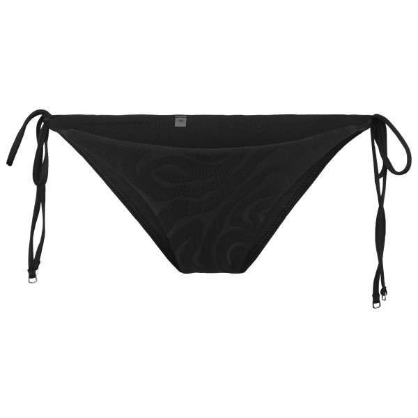 Seafolly - Women's Secondwave Tie Side Rio Pants - Bikini-Bottom Gr 12;16;6 grün;schwarz von Seafolly
