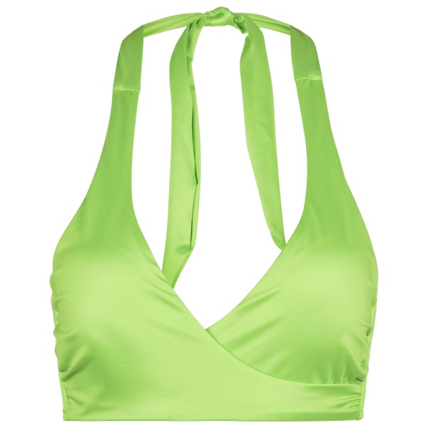 Seafolly - Women's Soleil DD Wrap Front Halter Bra - Bikini-Top Gr 38 grün von Seafolly