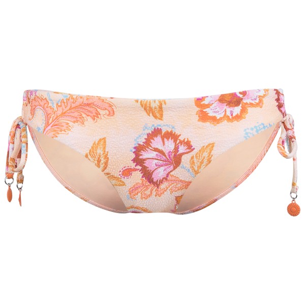 Seafolly - Women's Spring Festival Loop Tie Side Pant - Bikini-Bottom Gr 34 orange von Seafolly