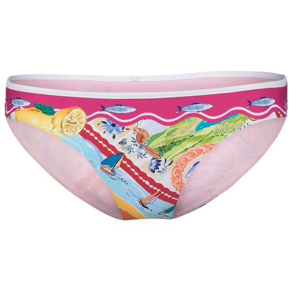 Seafolly - Women's Wish You Were Here Hipster Pant - Bikini-Bottom Gr 34 rosa von Seafolly