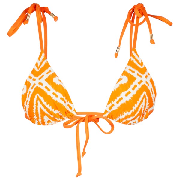 Seafolly - Women's Zanzibar Slide Tri - Bikini-Top Gr 12 orange von Seafolly