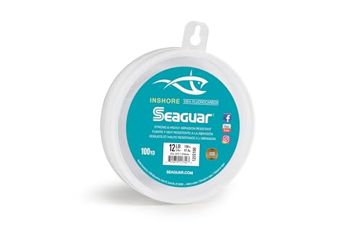 Seaguar/Kureha Amerika in Shore 100% Fluorocarbon Leader 91,4 m, 13,6 kg, transparent von Seaguar