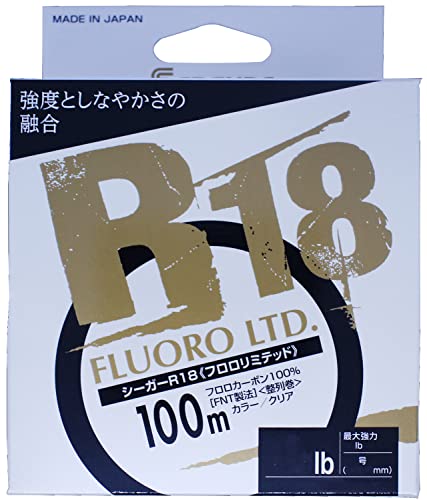 KUREHA Seaguar R18 FLUORO LTD #0.8/3lb 100m (japan import) von KUREHA