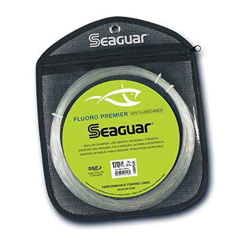 Seaguar Fluoro Premier Fluorkohlenstoffvorfach, 25 m, farblos, 170-Pounds von Seaguar
