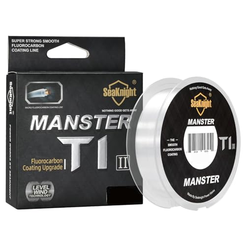 SeaKnight Fluorocarbon Einzelsaiten Angelschnur Fluorkohlenwasserstoff 50m/100m Karpfen Angeln Monofilament schnure sinkend Leader Line 3-100LB von Seaknight