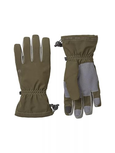 SEALSKINZ Drayton Kaltwetter-Handschuhe, wasserdicht, leicht, Stulpen, olivgrün, Größe XL von SealSkinz