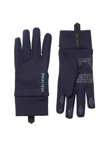 SEALSKINZ Allwetter Wasserabweisender Handschuh – Dunkelblau, L von SealSkinz