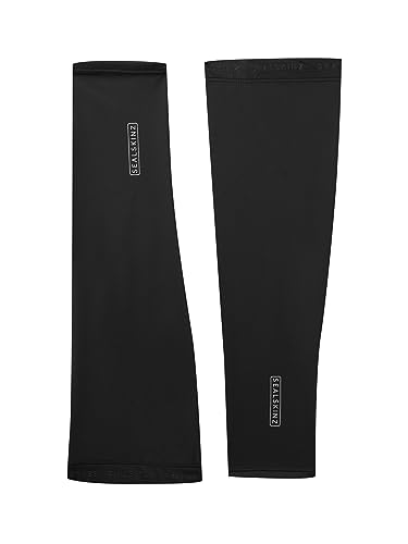 SEALSKINZ Ingham Sport-Armstulpen, wasserabweisend, schwarz, Größe L/XL von SealSkinz