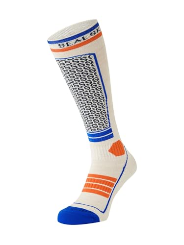SEALSKINZ Knielange Thermoskisocke Northwold Solo Knielange Thermo-Skisocken, mehrfarbig, S von SealSkinz