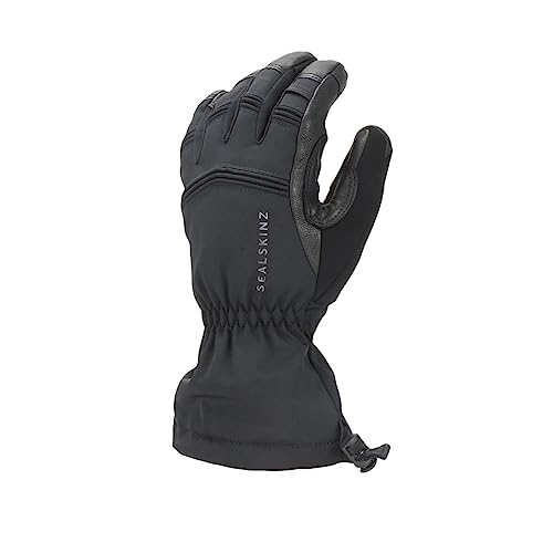 SEALSKINZ Southery Handschuh-Stulpen, wasserdicht, für extrem kalte Witterung, schwarz, Größe M von SealSkinz