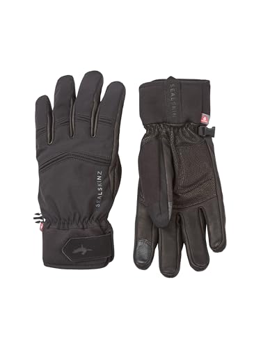 SEALSKINZ Witton Waterproof Extreme Cold Weather Glove, Black, M von SealSkinz