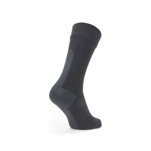 SealSkinz Briston Waterproof All Weather Mid Length Sock with Hydrostop BlackGr von SealSkinz