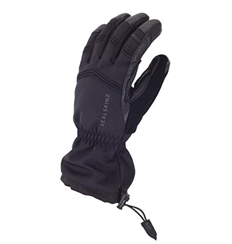 SealSkinz Unisex Extremely Cold Weather Waterproof Gauntlet Glove, Schwarz, S EU von SealSkinz