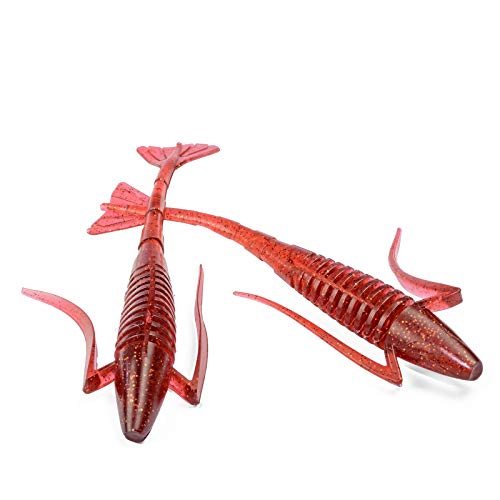 Seaspin Shrimp-U Kunstpflanze, 4 Stück, 100 mm von Seaspin