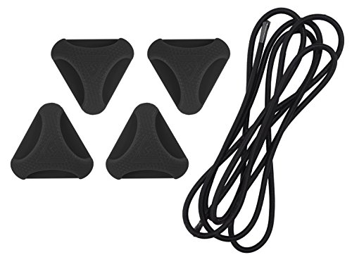 Seattle Sports Unisex-Erwachsene Tri-Way LashMates Mini Bungee Deck Kit, schwarz, One Size von Seattle Sports