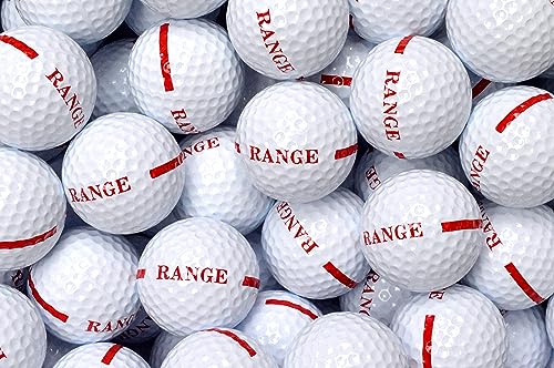 Second Chance 1 Piece White, Unisex-Erwachsene Range-Golfball, Weiß, 300 - von Second Chance