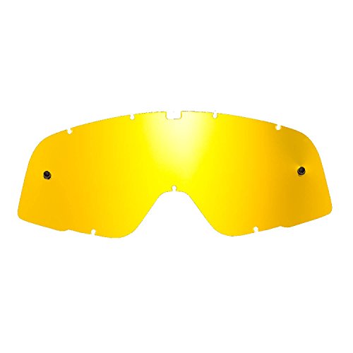 SeeCle SE-41S259-HZ gold-toned mirrored replacement lenses for goggles compatible for 100% Barstow mask von SeeCle