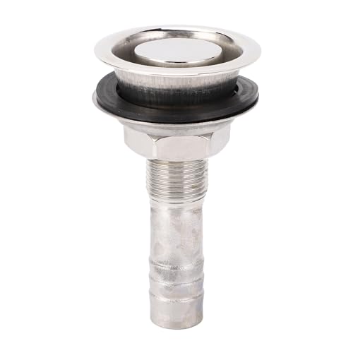 316 Edelstahl Straight Thru Rumpf Ventil Anpassung 16mm Entlüftungsloch Langlebige Meeresgrad -Hardware für Boote Schiffe Yachten Speedboote Schnellboote von Segrehy