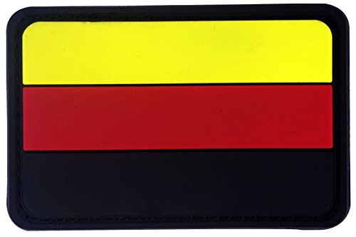 Seibertron Colored Germany Flag PVC Rubber 3D Hook&Loop Touch Fastener Patch Tactical Patch von Seibertron