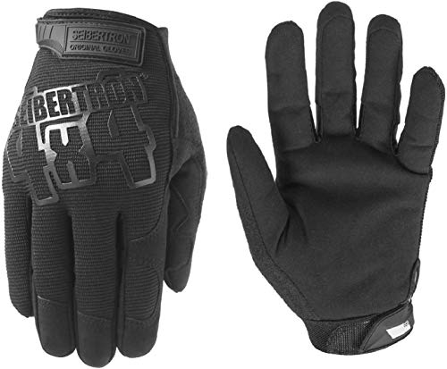 Seibertron Mechanikerhandschuhe - Allround-Handschuhe für Männer - Perfekt für Powersports, Airsoft und Paintball Schwarz S von Seibertron