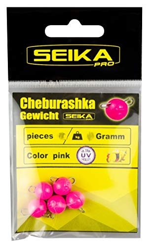 Seika Pro FTM Fishing Tackle Max Cheburashka UV Pink 3g 5800208 von Seika Pro