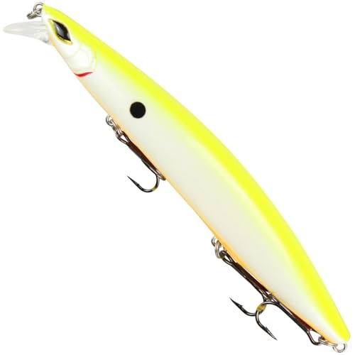 Seika Pro Wobbler Nightveit Junior 12,5cm 19g - Zanderwobbler, Farbe:Goldfish von Seika Pro