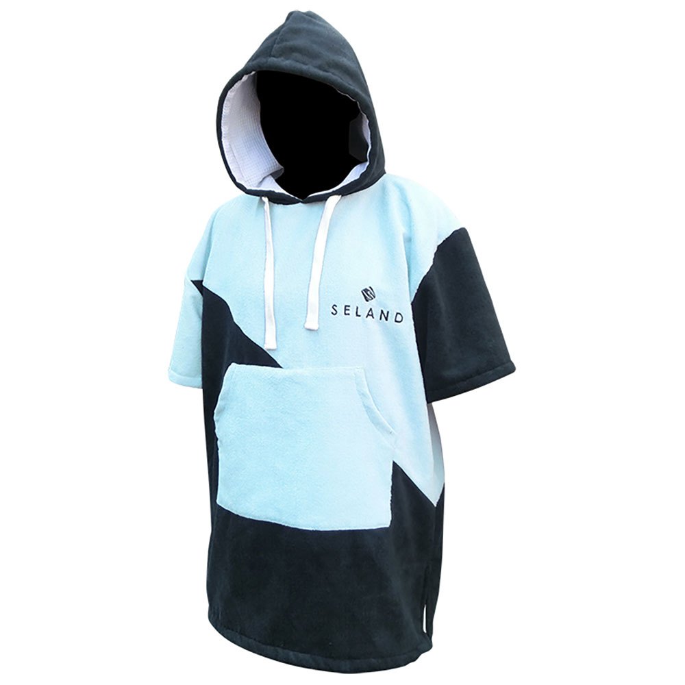 Seland Logo Poncho Blau L-XL von Seland