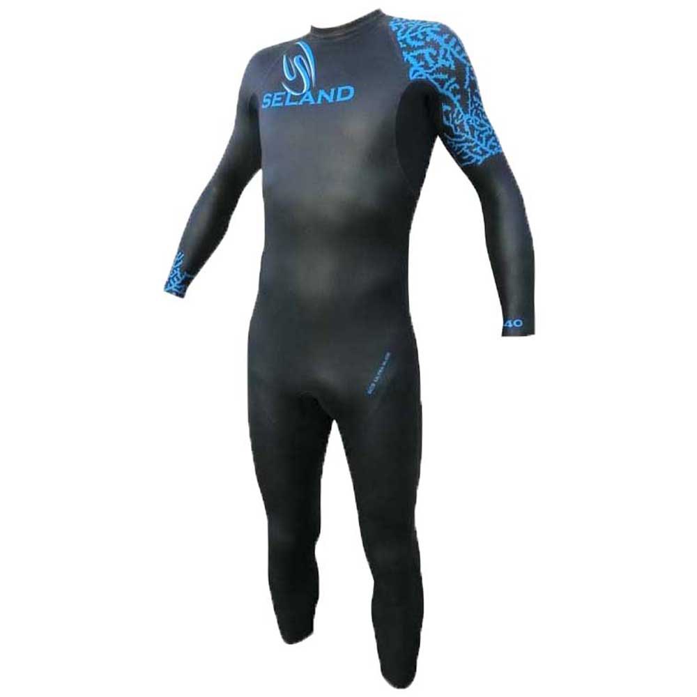 Seland Triathlon Hq S 40 Neoprene Suit Schwarz L von Seland