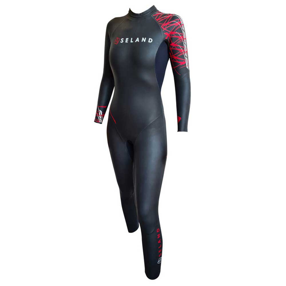 Seland Triathlon Woman Hq Long Sleeve Neoprene Wetsuit Schwarz M von Seland