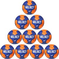10er Ballpaket Select Attack TB Handball Uni blau orange 2 von Select