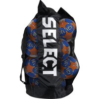 SELECT Handballsack groß mit Harzfach schwarz für 14-16 Handbälle von Select