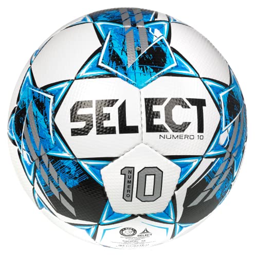 Select Numero 10 V22 Fußball, Weiß/Blau, Größe 5 von Select