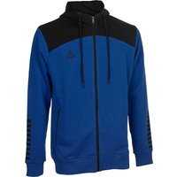 Select Oxford Kapuzen-Sweatjacke blau/schwarz M von Select