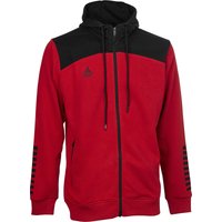 Select Oxford Kapuzen-Sweatjacke rot/schwarz 3XL von Select