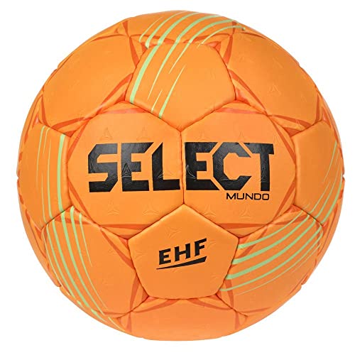 Select Mundo EHF Handball 220033-ORG, Unisex handballs, Orange, 2 EU von Select