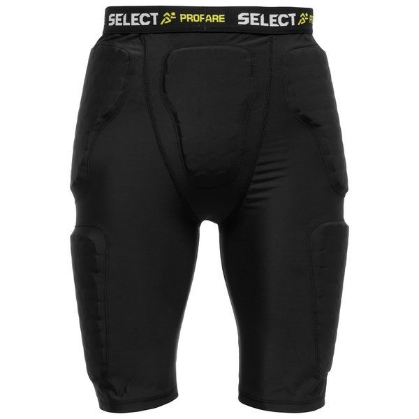 Select Compression Tights m. Polster Schwarz von Select