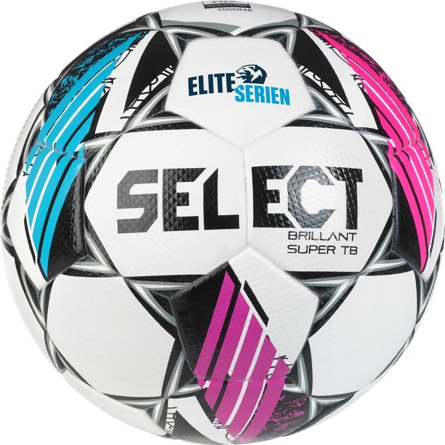 Select Fußball Brillant Super TB 2024 Eliteserien - Weiß/Schwarz von Select