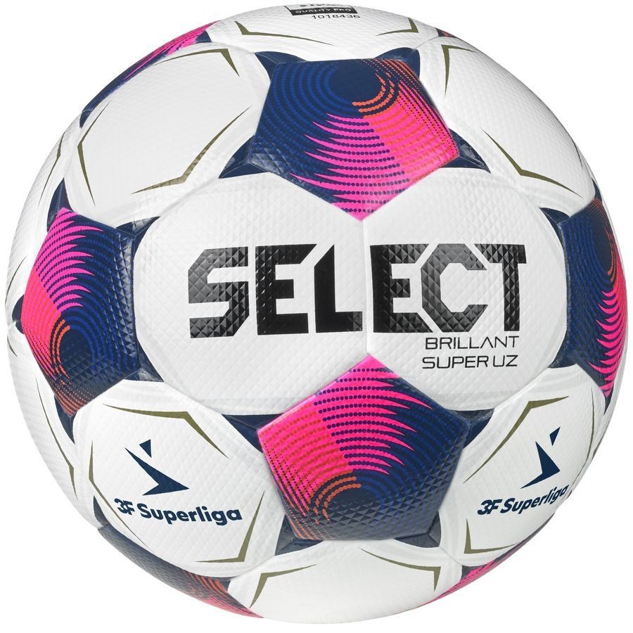 Select Fußball Brillant Super UZ V25 3F Superliga - Weiß/Pink von Select