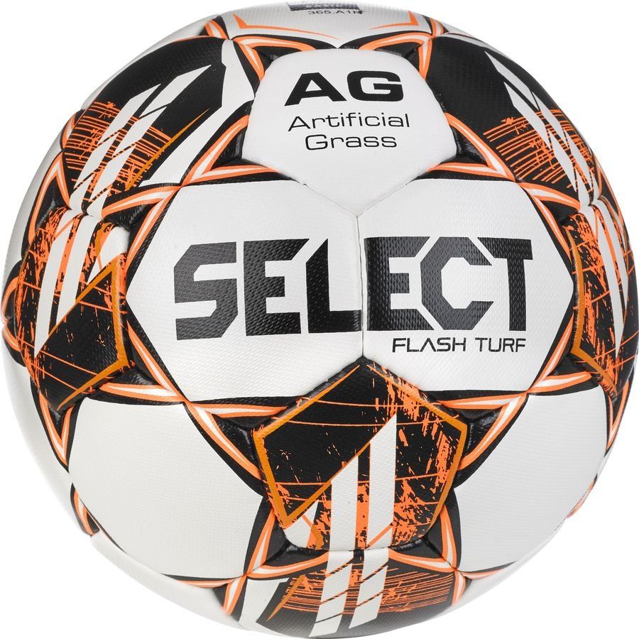 Select Fußball Flash Turf Kunstrasen V23 - Weiß/Orange von Select