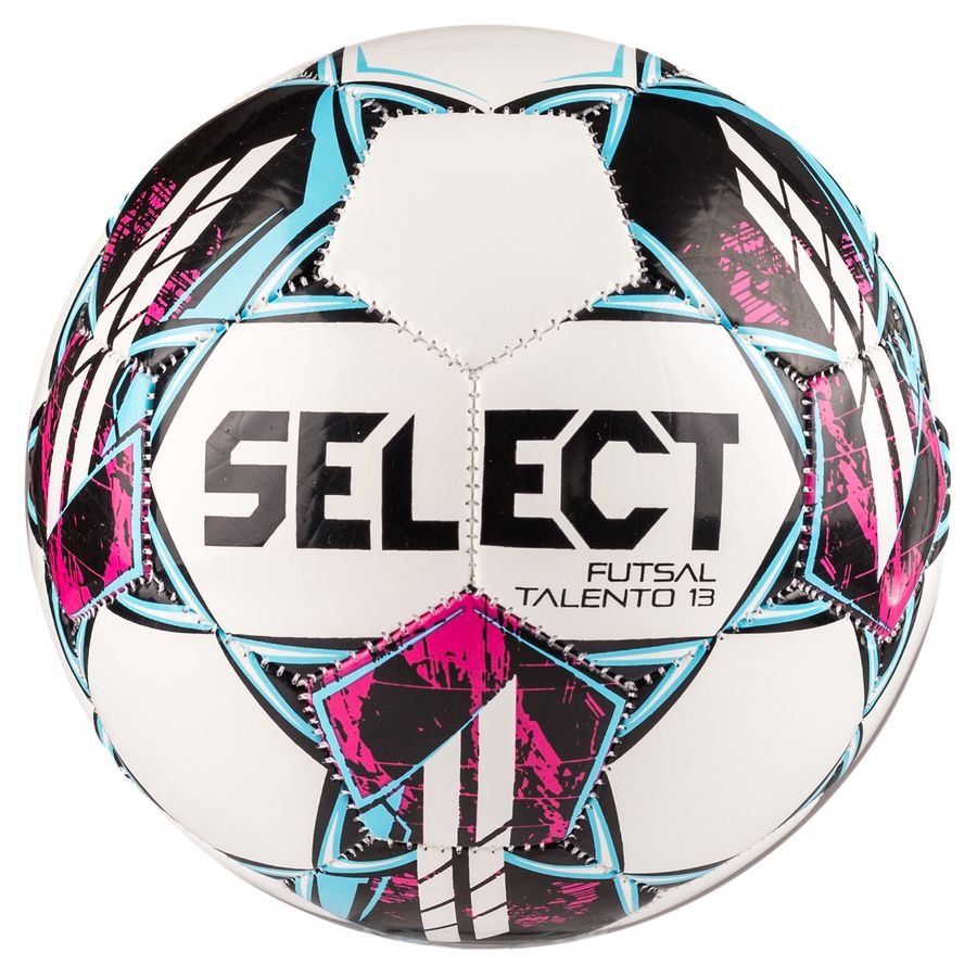 Select Fußball Futsal Talento 13 V22 - Weiß/Pink/Blau, Größe Ball SZ. 57-59cm von Select